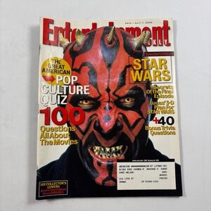 Entertainment Weekly #813 April 1 2005 Star Wars Darth Maul Collector Cover